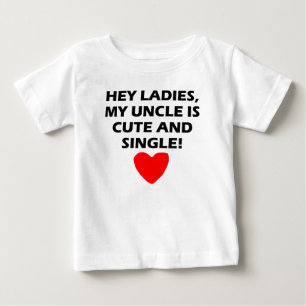 T-shirts Meu tio Ser Bonito e solteiro