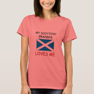 T-shirts Meu vovô do Scottish ama-me