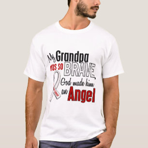 T-shirts Meu vovô é um câncer pulmonar do anjo