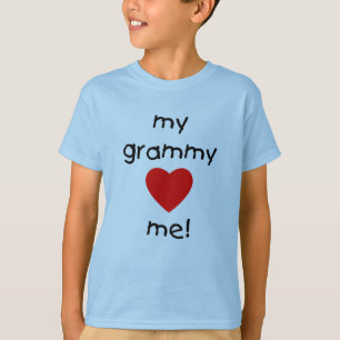 T-shirts meus amores grammy mim
