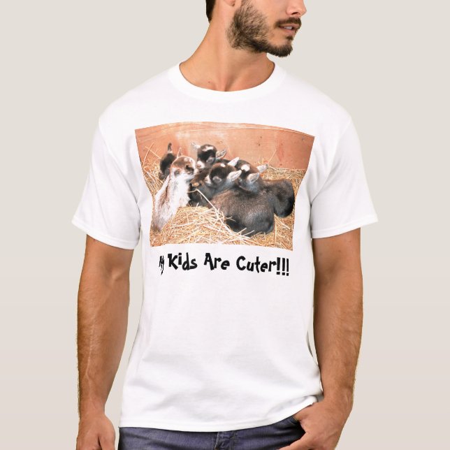 T-shirts Meus miúdos são mais bonitos!!! (Frente)