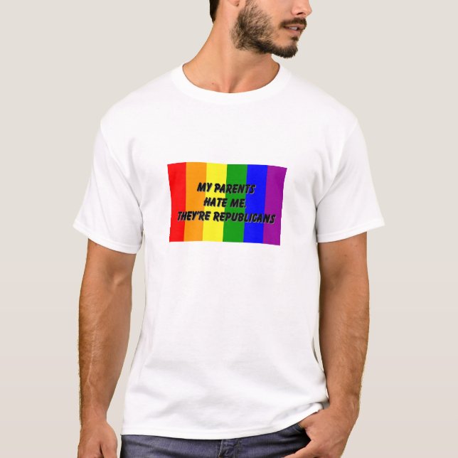 T-shirts Meus pais deiam-me (Frente)