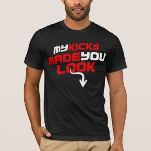T-shirts Meus pontapés fizeram-lhe o T produzido