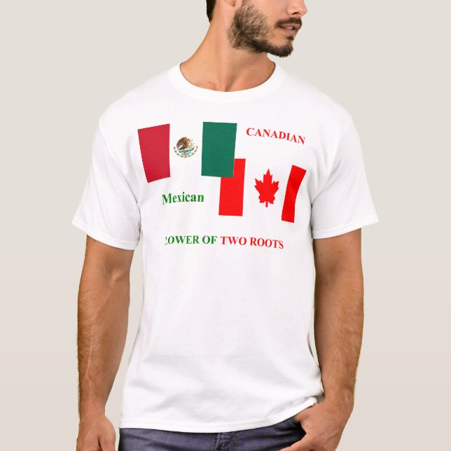 T-SHIRTS MEXICAN-CANADIAN (Frente)