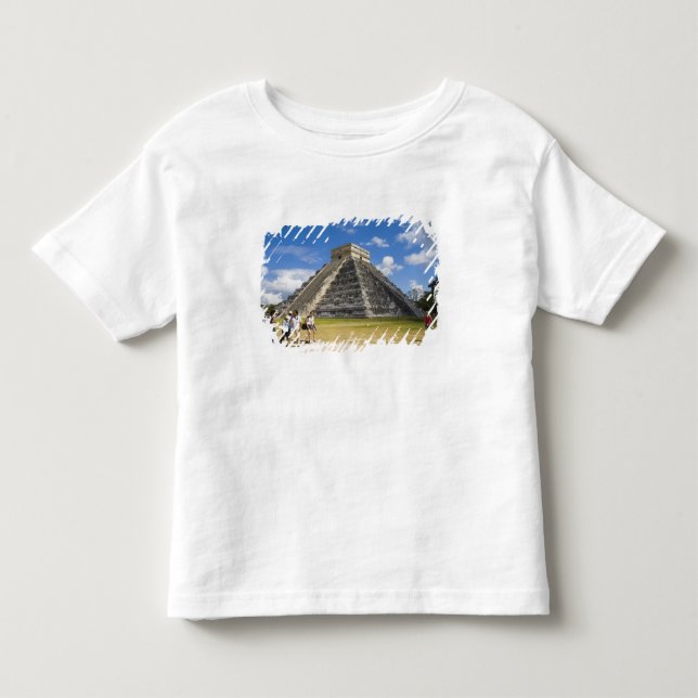 T-shirts México, Quintana Roo, perto de Cancun, Chichen 4 (Frente)