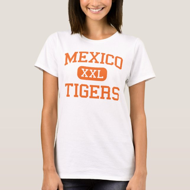 T-shirts México - tigres - segundo grau - México New York (Frente)