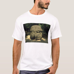 T-shirts México, Villahermosa, cabeça gigante Olmec, La V