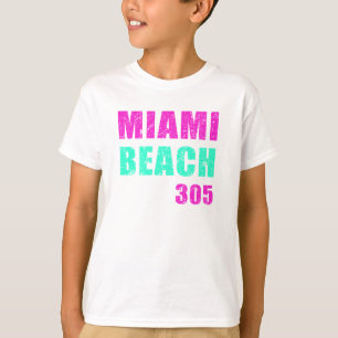 T-shirts Miami Beach 305