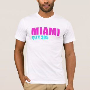 T-shirts Miami City 305