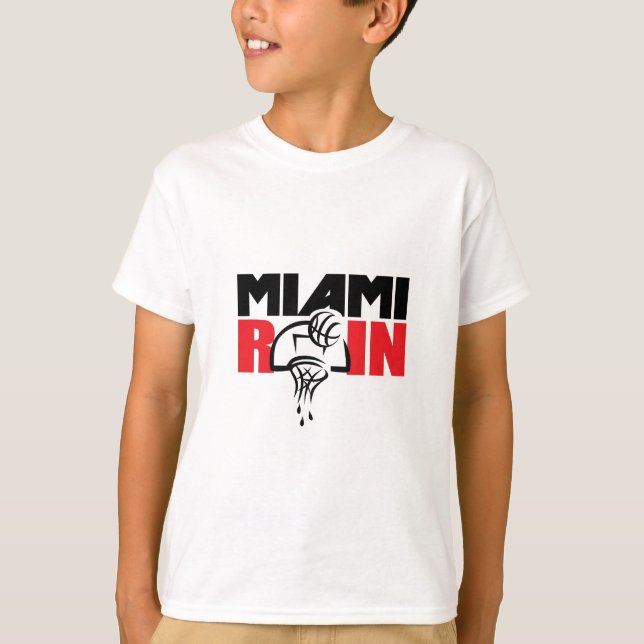 T-SHIRTS MIAMI RAIN MERCHANDISE (Frente)