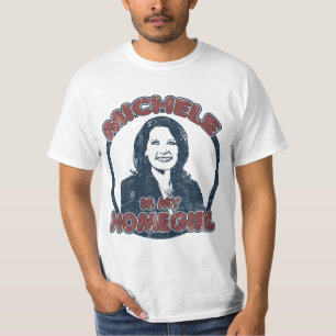 T-shirts Michele Bachmann é meu Homegirl (afligido)