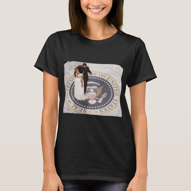 T-shirts Michelle e Barack Obama (Frente)