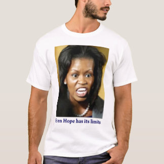 T-shirts Michelle Obama fala para fora
