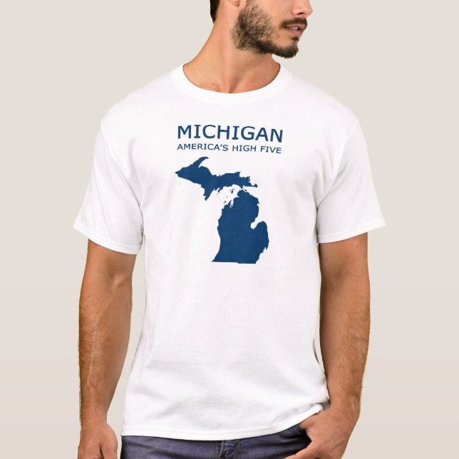 T-shirts Michigan H5 (Frente)