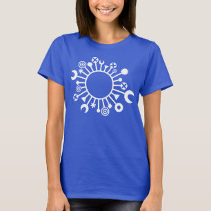 T-shirts Micro-organismo - branco