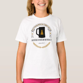 T-shirts Microbrewery de Saccharomyces Cerevisiae