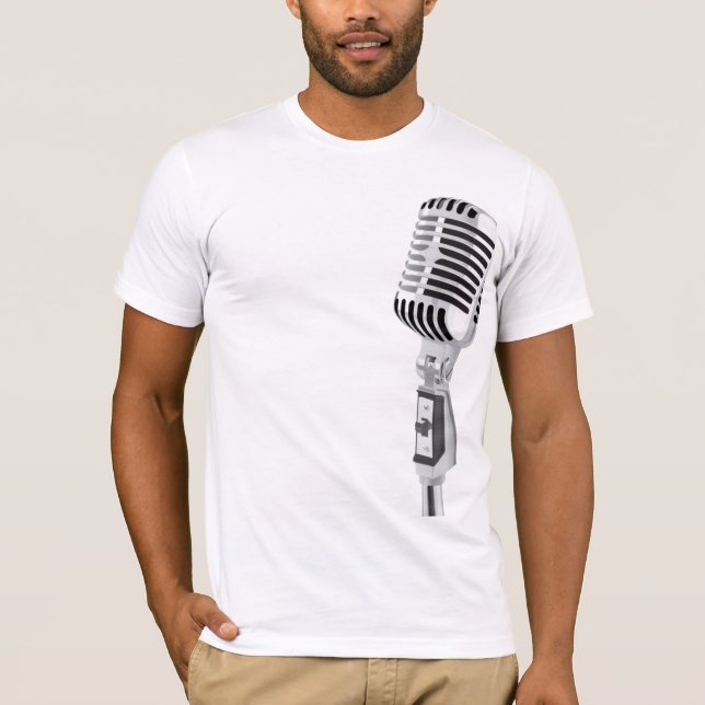 T-shirts microfone (Frente)