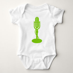 T-shirts Microfone - Verde marciano