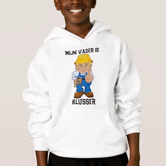 T-shirts Mijn vader é klusser (Frente)