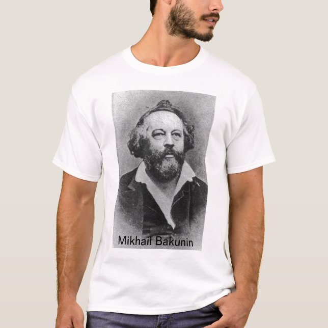 T-shirts Mikhail Bakunin (Frente)