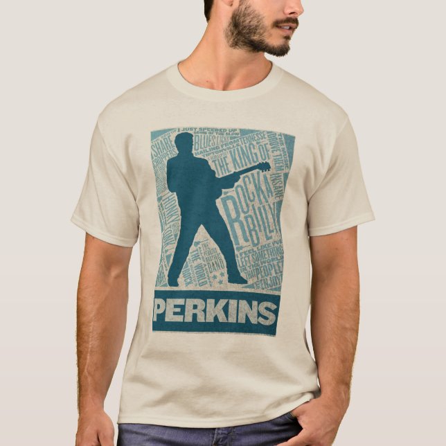 T-shirts Milhão tipos de Perkins do quarteto do dólar (Frente)