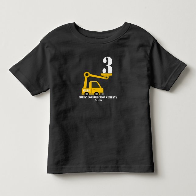 T-shirts milhas da construção 2 (Frente)