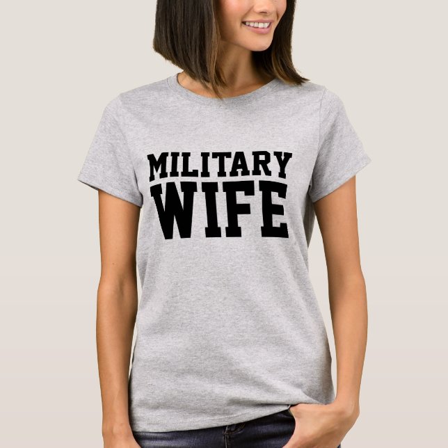 T-shirts MILITARES DE MULHERES (Frente)