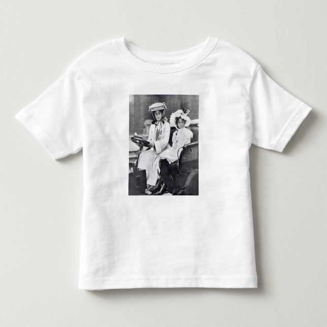 T-shirts Millicent Duquesa de Sutherland e sua filha (Frente)