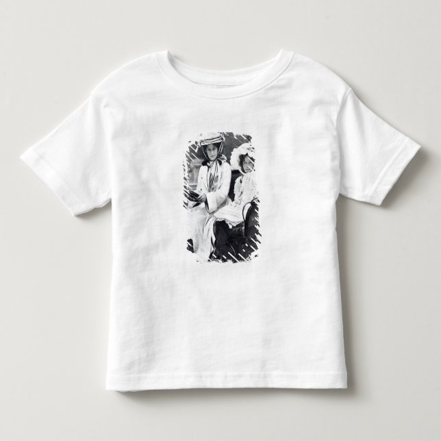 T-shirts Millicent Duquesa de Sutherland e sua filha (Frente)