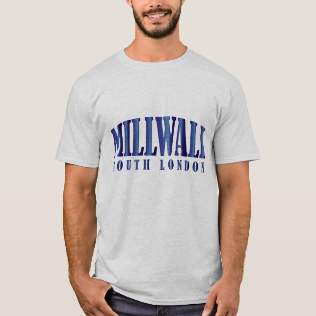 T-shirts Millwall Londres sul (Frente)