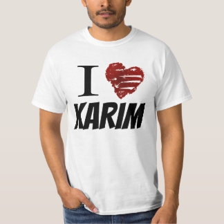T-shirts Mim <3 Karim (grande gráfico)