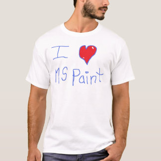 T-shirts mim <3 MSpaint