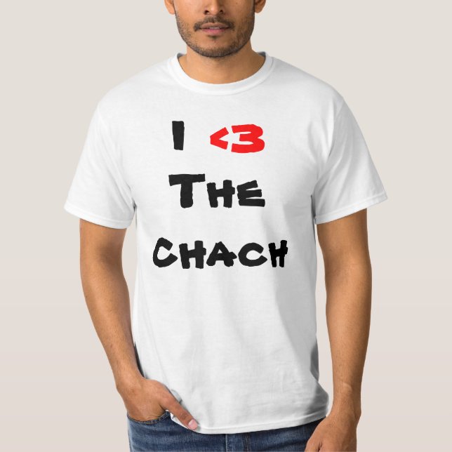 T-shirts Mim, <3, o Chach (Frente)