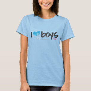 T-shirts Mim Aqua dos meninos do coração