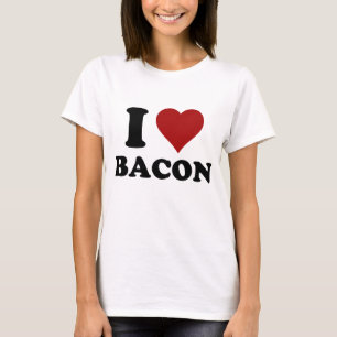 T-SHIRTS MIM BACON DO CORAÇÃO