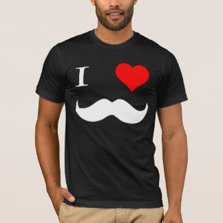 T-shirts Mim bigodes do coração