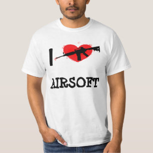 T-shirts Mim coração Airsoft