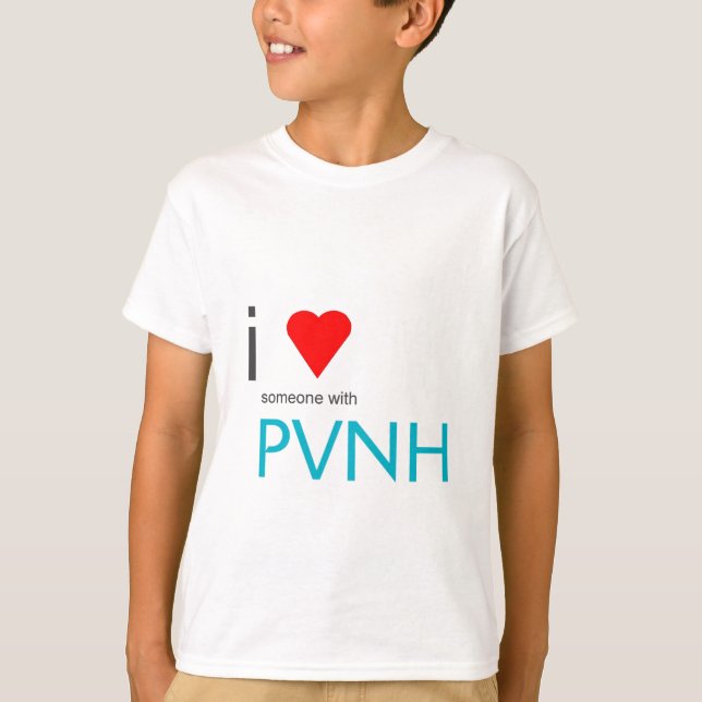 T-shirts Mim coração alguém com PVNH (Frente)