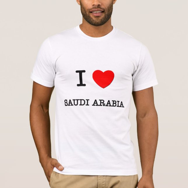 T-SHIRTS MIM CORAÇÃO ARÁBIA SAUDITA (Frente)