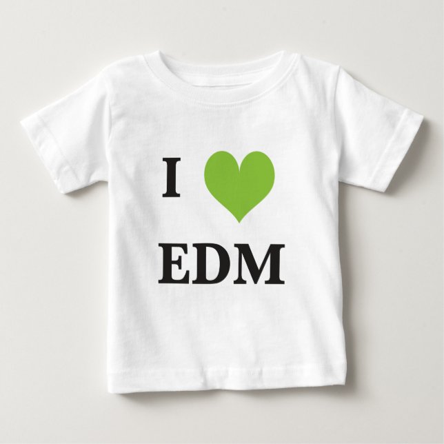 T-shirts mim coração EDM (Frente)