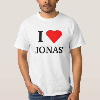 T-shirts Mim coração JONAS