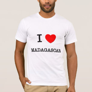T-SHIRTS MIM CORAÇÃO MADAGASCAR