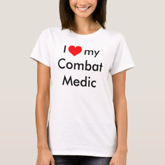 T-shirts Mim coração meu médico do combate