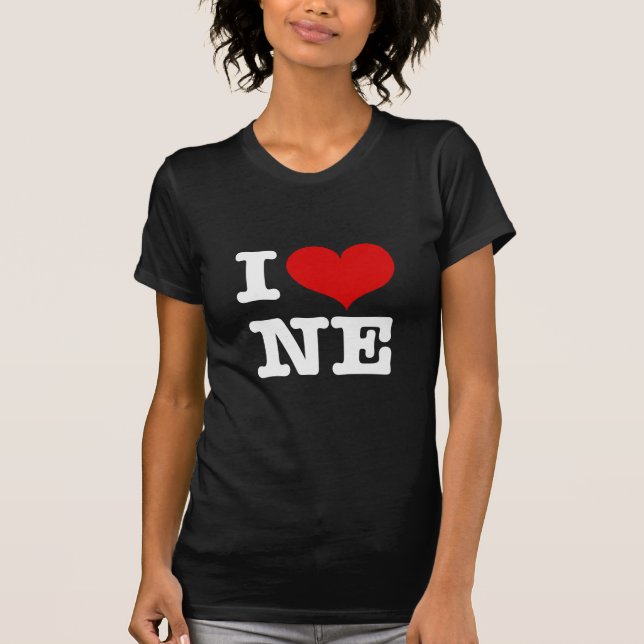 T-shirts Mim coração Minneapolis do nordeste! (Frente)
