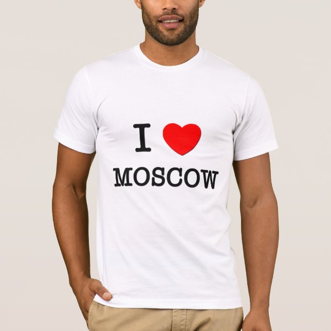 T-shirts Mim coração MOSCOVO (Frente)