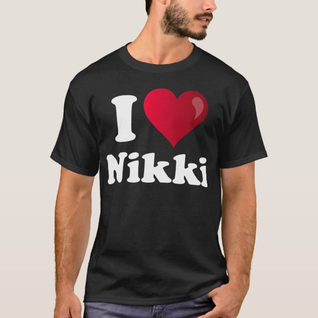T-shirts Mim coração Nikki (Haley) (Frente)