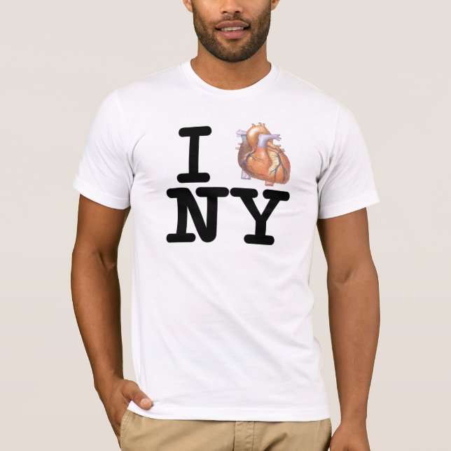 T-shirts mim coração ny (Frente)