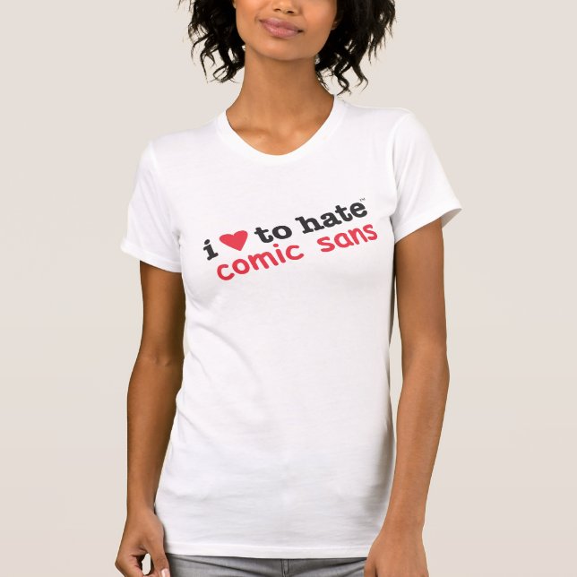 T-shirts mim coração para diar cómico sem o T (Frente)