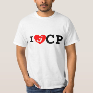 T-shirts Mim coração PC BG clara