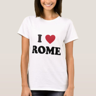 T-shirts Mim coração Roma Italia